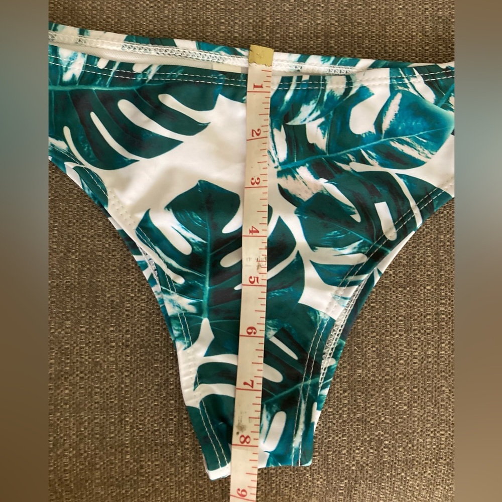 Green Palm Bikini Bottom‎ size Small - Picture 5 of 5